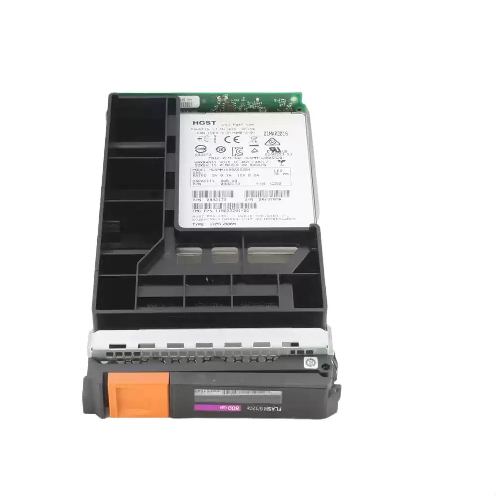 EMC 005051549 800GB SAS 12Gb/s 3.5-Inch Solid State Drive with Tray