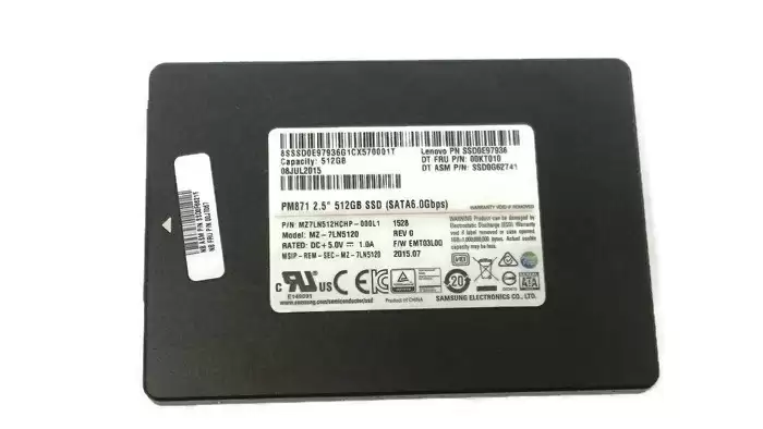 IBM 00FC448 512GB SATA 6Gb/s MLC 2.5-inch Solid State Drive