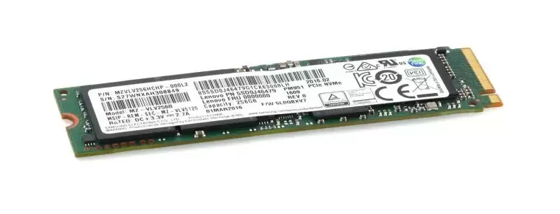 IBM 00JT037 256GB PCI-Express 3.0 x4 NVMe MLC M.2 2280 Solid State Drive