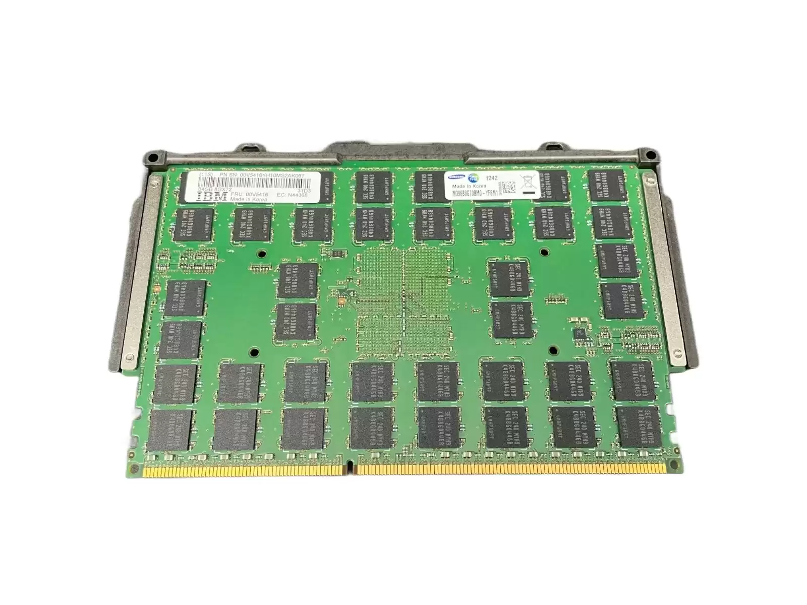 IBM 00V5416 64GB 2400MHz DDR4 PC4-19200 ECC Registered CL17 288-Pin DIMM 1.2V Quad Rank Memory Module