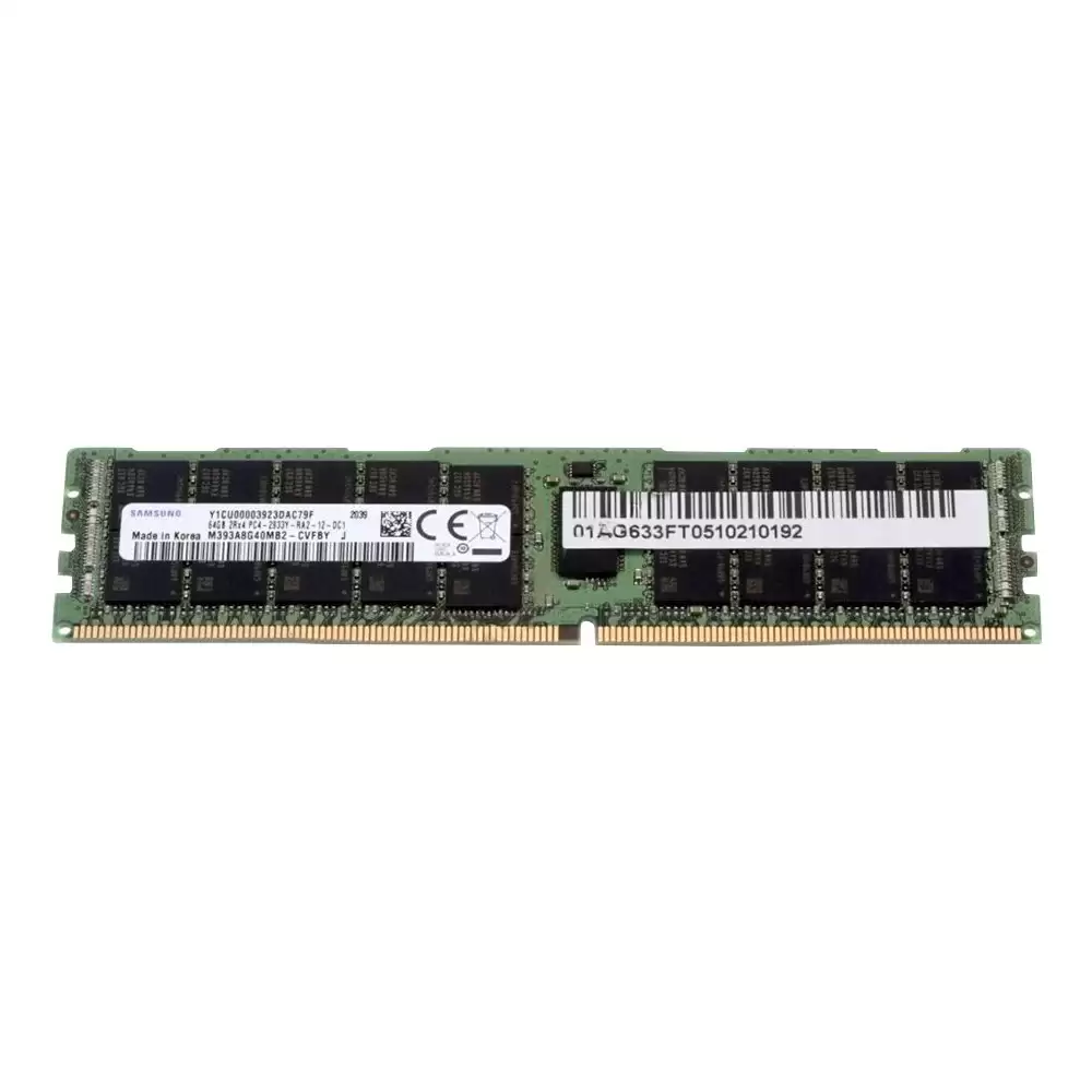 IBM 01AG633 32GB 2666MHz DDR4 PC4-21300 ECC Registered CL19 288-Pin DIMM 1.2V Dual Rank Memory Module
