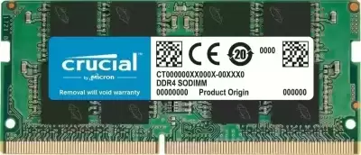 Crucial 8GB 1600MHz DDR3 PC3-12800 Non-ECC CL11 204-Pin SoDIMM 1.35V (Lv) Dual Rank X8 Memory Module