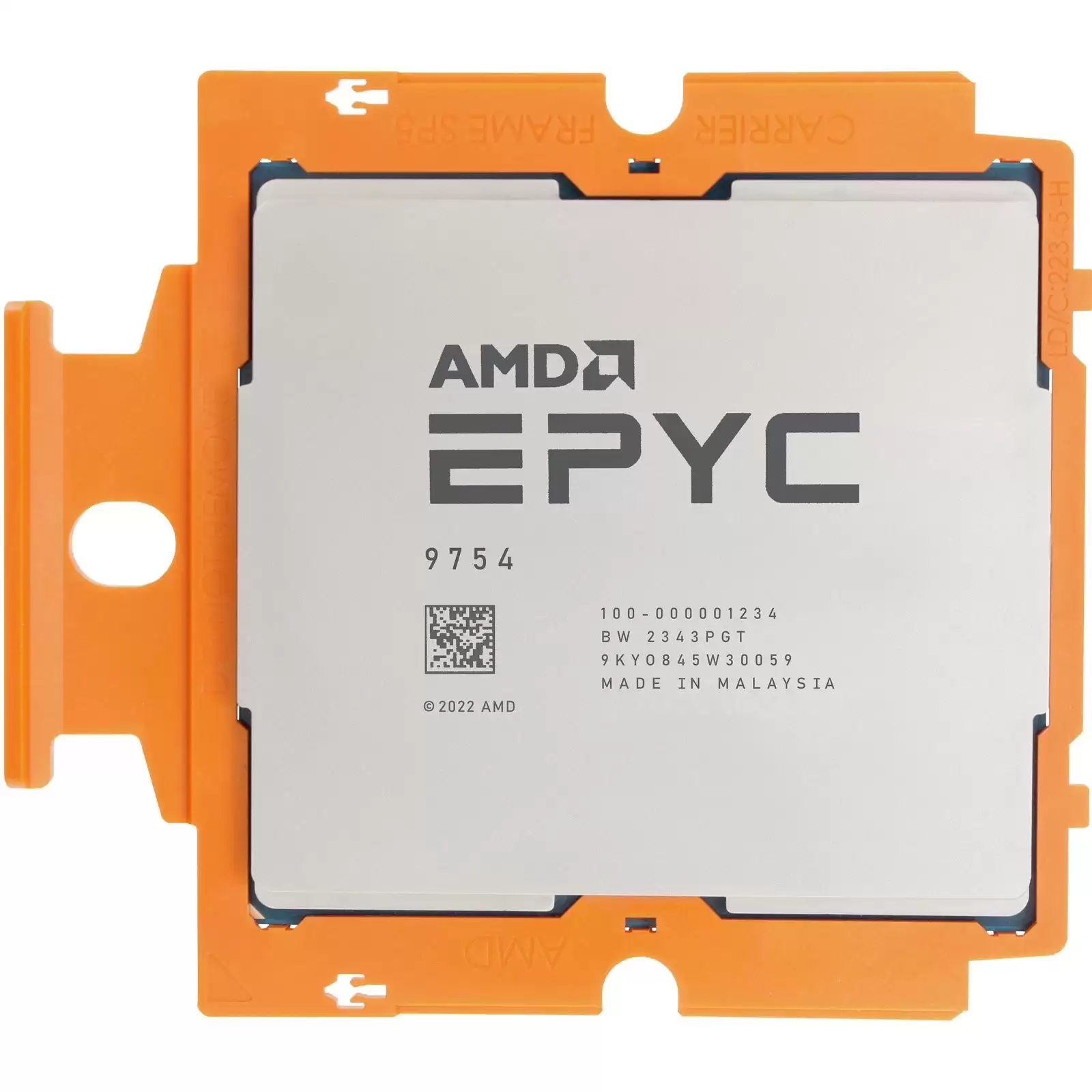 AMD 100-000001234 EPYC 9754 128-Core 2.25GHz 256MB L3 Cache Socket SP5 Processor