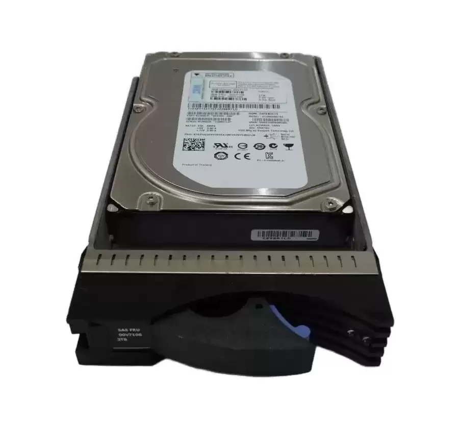IBM 00V7105 3TB SAS 6Gb/s Hot Swap 7200RPM 64MB Cache 3.5-inch Internal Hard Drive with Tray