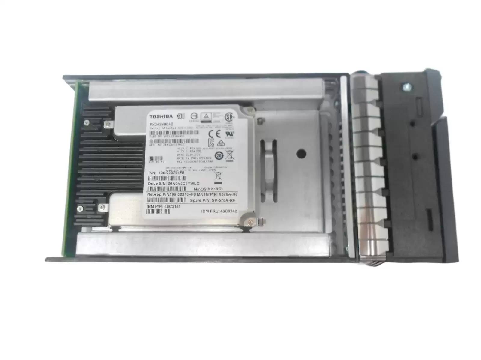 Netapp 108-00370 400GB SAS 6Gb/s 3.5-inch Solid State Drive with Tray