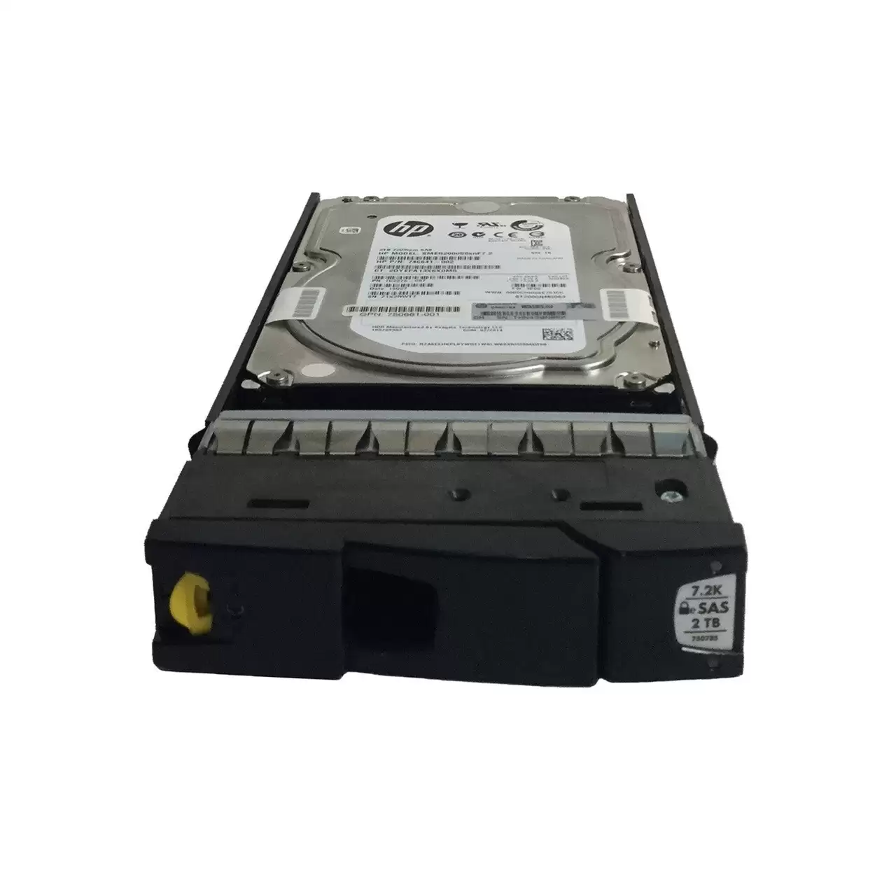 HPE 750785-001 2TB SAS 6Gb/s 7200RPM (SED / FIPs 1402) 3.5inch Internal Hard Drive with Tray