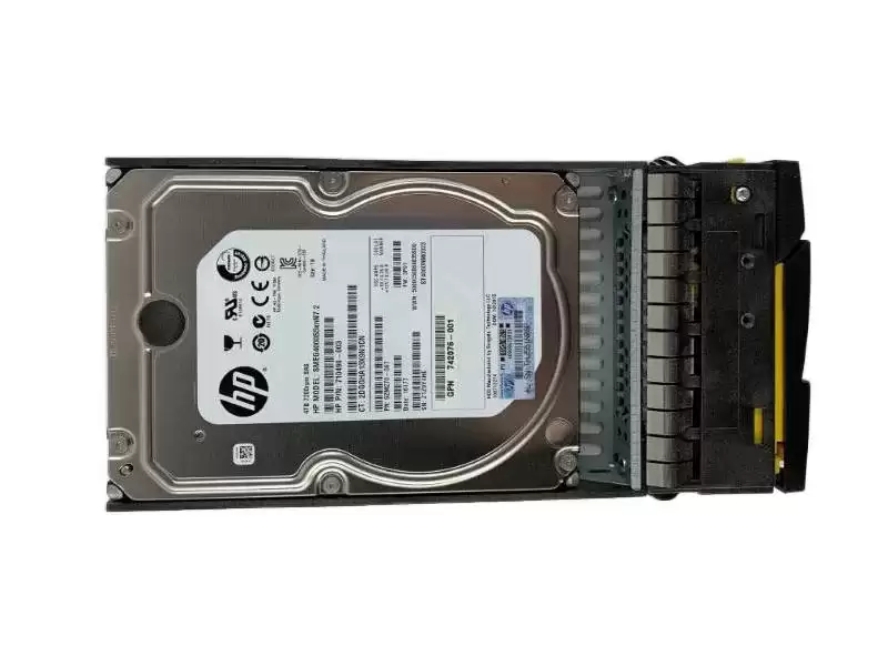 HPE 750786-001 4TB SAS 6Gb/s Nearline Hot Swap 7200RPM (SED) 3.5-inch Internal Hard Drive