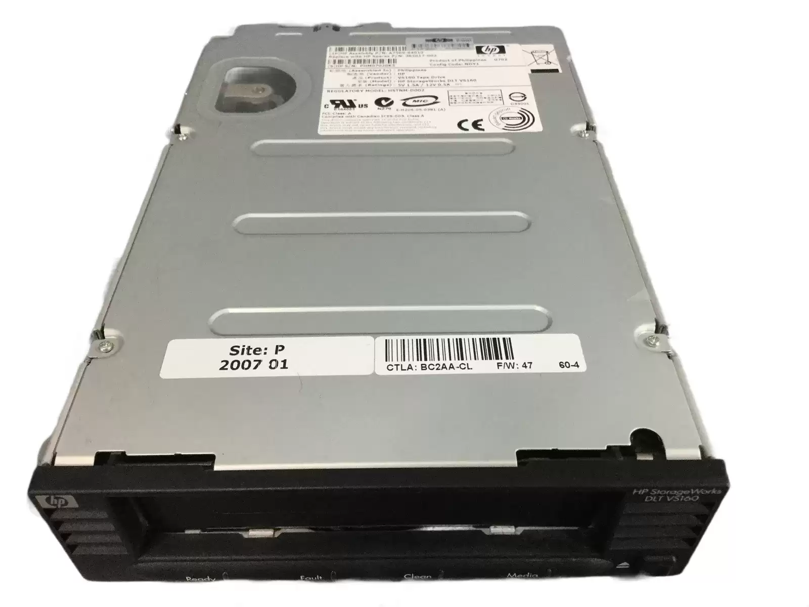 HPE 382017-001 80GB (Native) / 160GB (Compressed) DLT SCSI LVD Internal Tape Drive