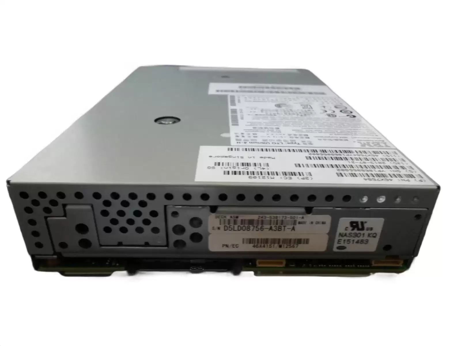 IBM 45E1124 800GB (Native) / 1600GB (Compressed) LTO-4 SAS Half Height Internal Tape Drive