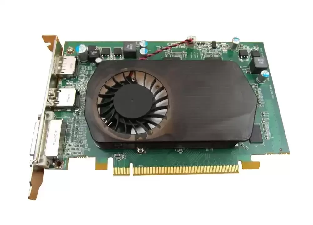 HPE 599983-001 ATI Radeon HD5570 Jaguar 1GB GDDR3 PCI-Express 2.0 x16 128-Bit DisplayPort HDMI DVI Video Graphics Card