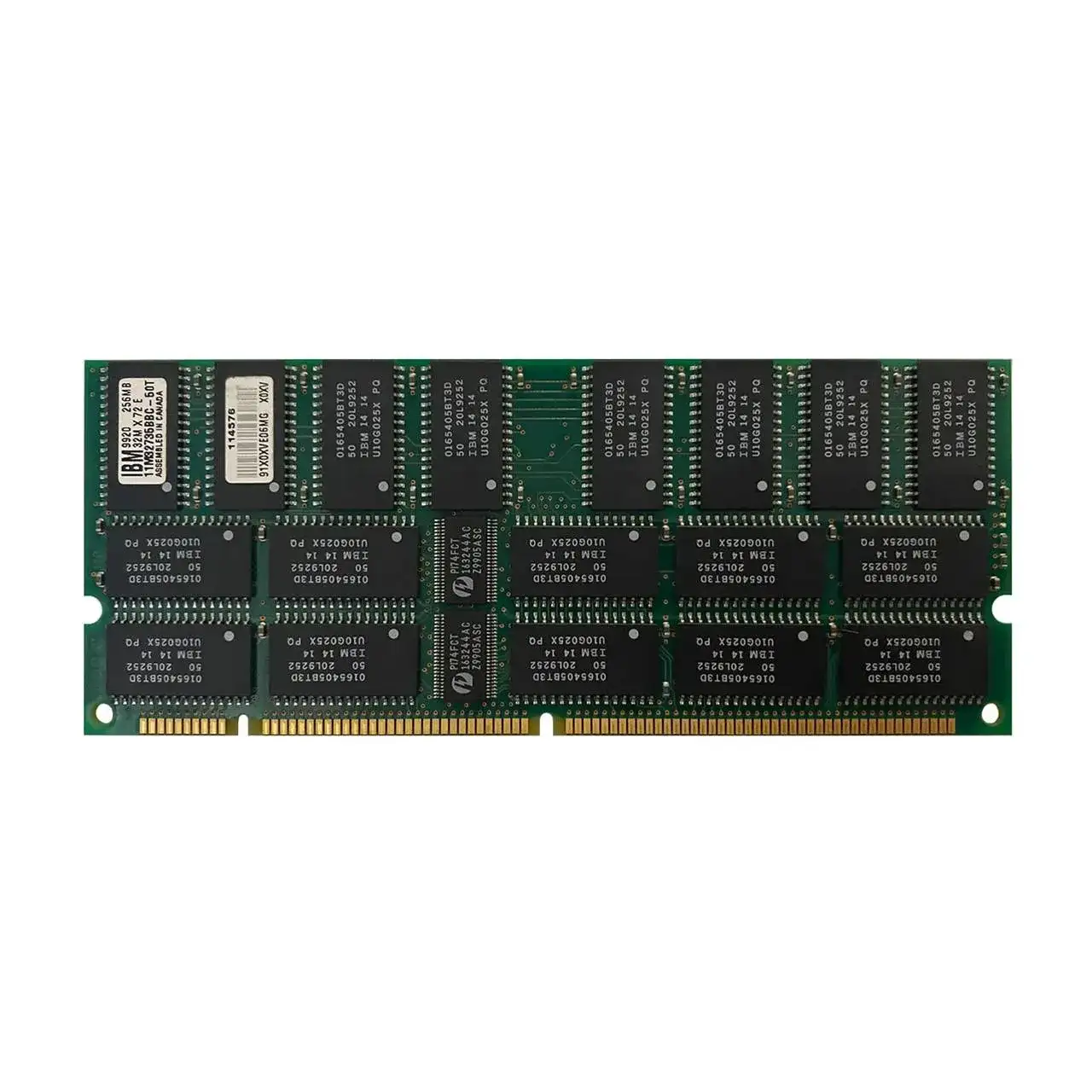 IBM 11M3273 256Mb 66MHz DDR2 PC2-5300 CL2 168-Pin DIMM 1.8V Dual Rank Memory Module