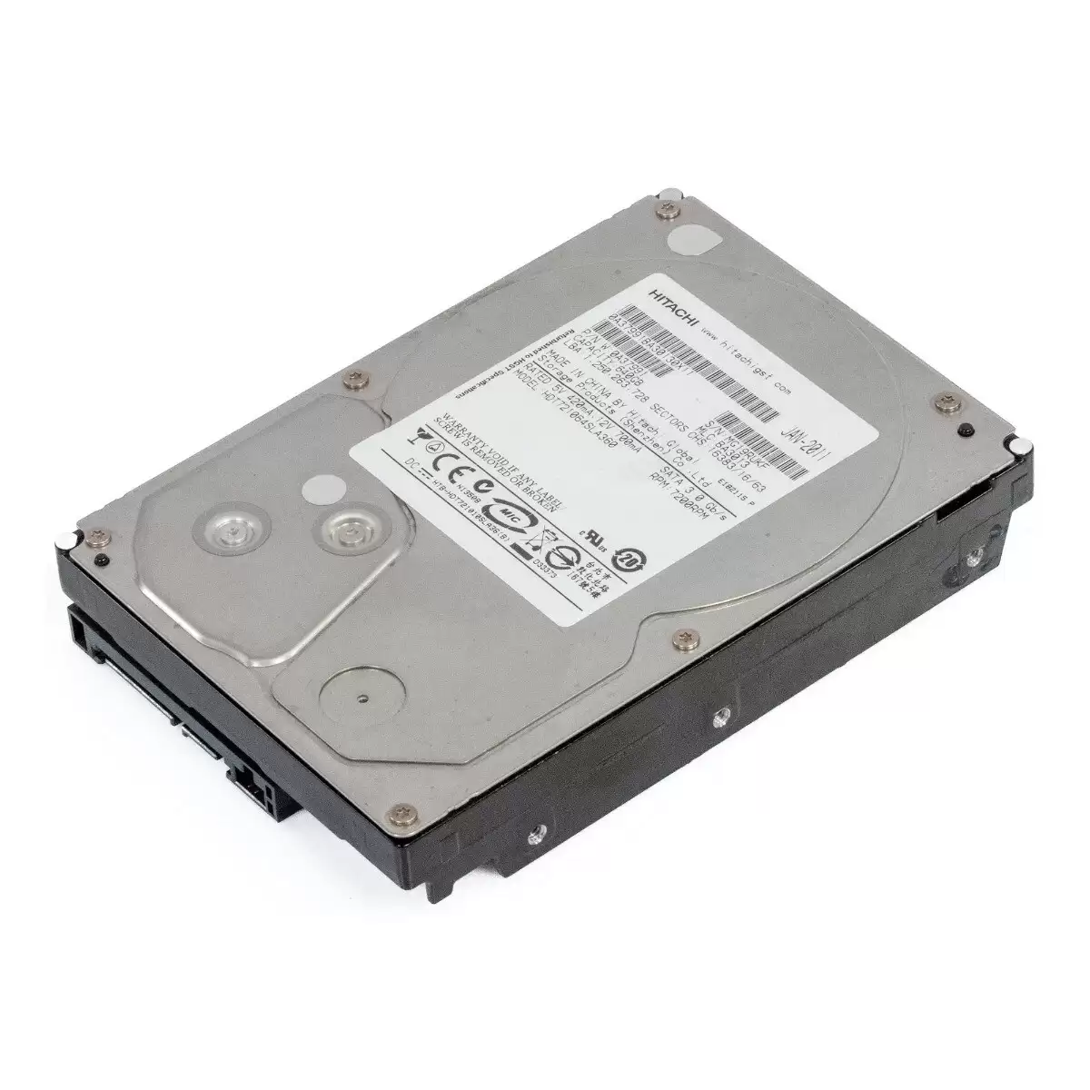 HGST HDT721064SLA360 Deskstar 7K1000.B 640GB SATA 3Gb/s 7200RPM 16MB Cache 3.5-inch Internal Hard Drive