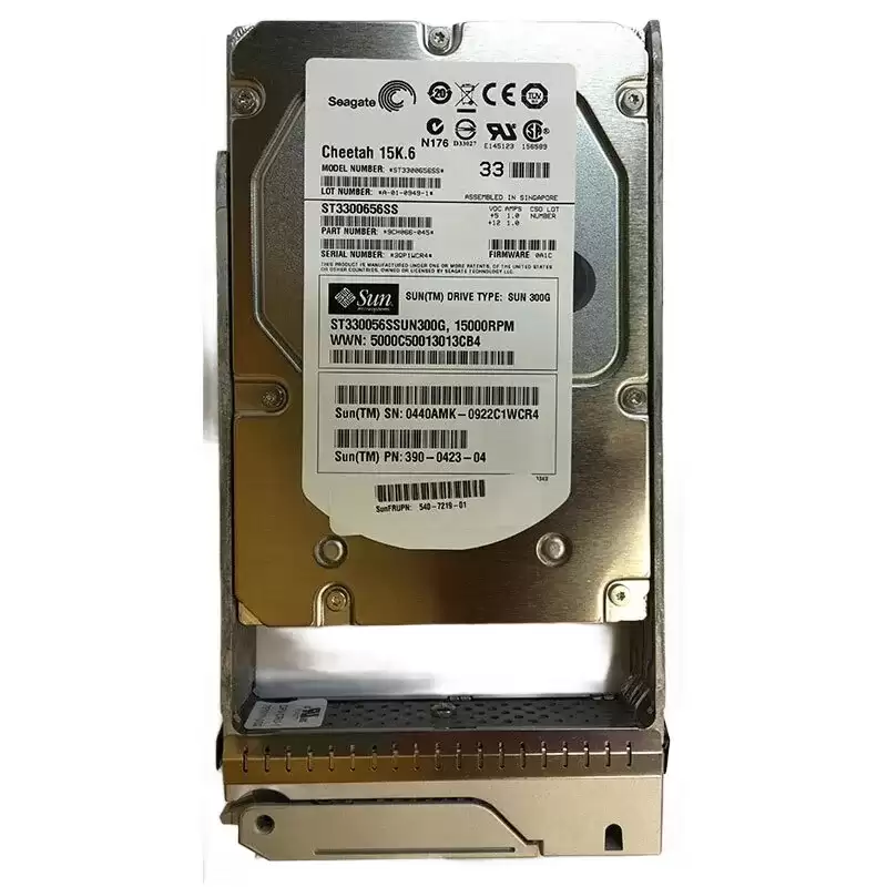 Sun 390-0423 300GB 15000RPM SAS 3GB/s 16MB Cache 3.5inch Internal Hard Drive