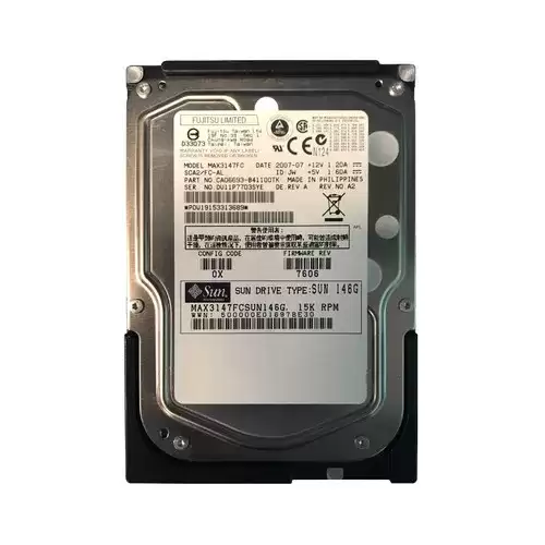 Sun 390-0365 146GB 15000RPM Fibre Channel 2GB/s Dual Port 3.5inch Internal Hard Drive for StorEdge 3510