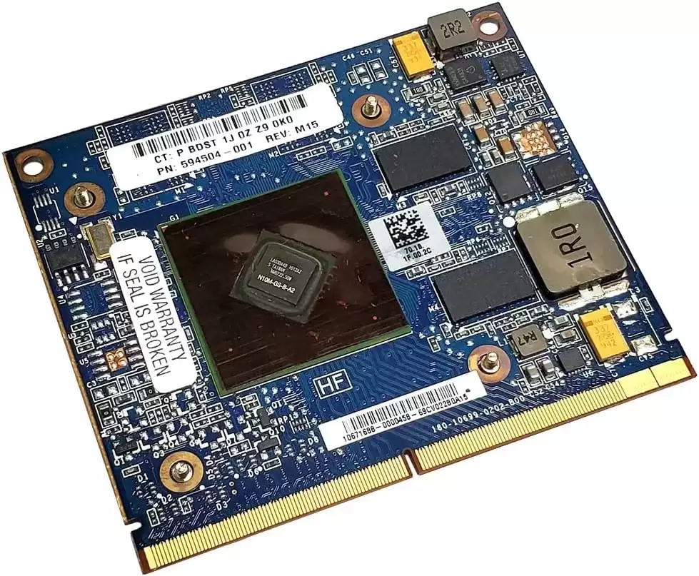 HPE 594504-001 GeForce G210 512MB GDDR3 MXM Video Graphics Card