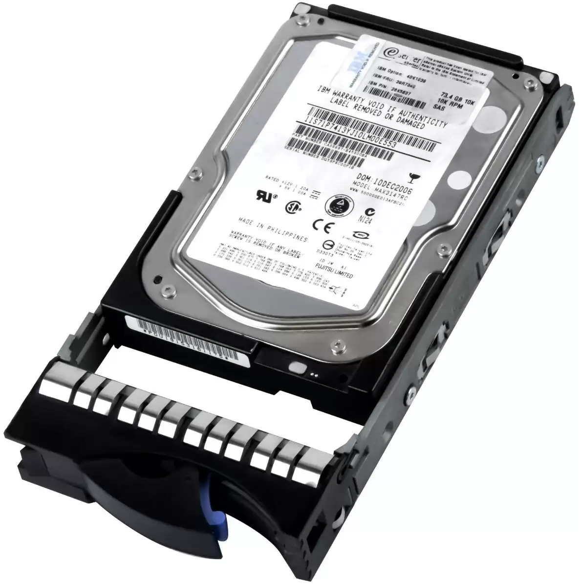 IBM 26K5837 73.4GB SAS 6Gb/s 10000RPM 16MB Cache 3.5-inch Internal Hard Drive