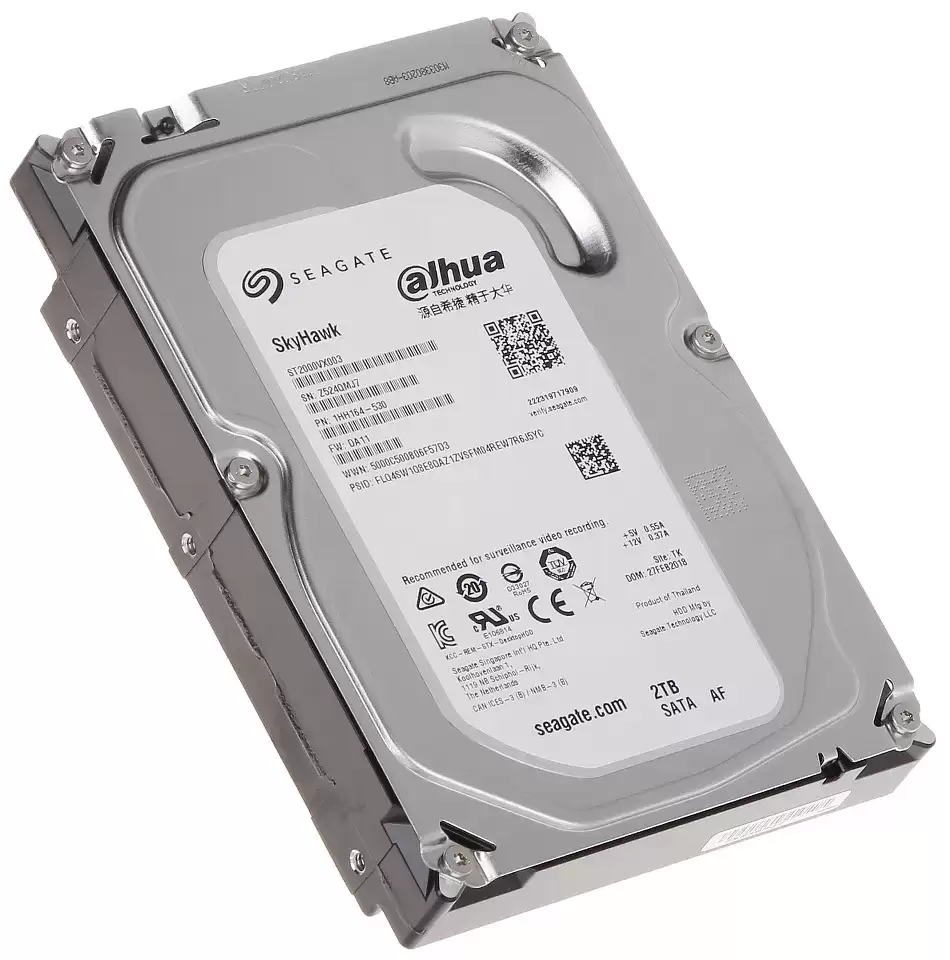 Seagate ST8000VX0002 Surveillance 8TB SATA 6Gb/s 7200RPM 256MB Cache 3.5-inch Internal Hard Drive