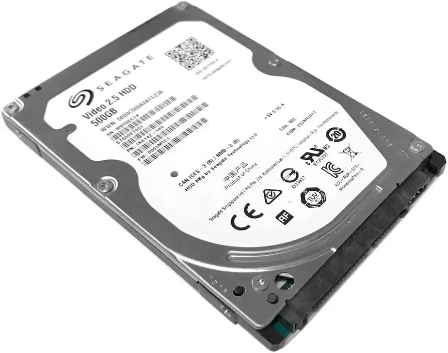 Seagate ST500VT000 Video Series 500GB SATA 6Gb/s 5400RPM 16MB Cache 2.5inch Internal Hard Drive