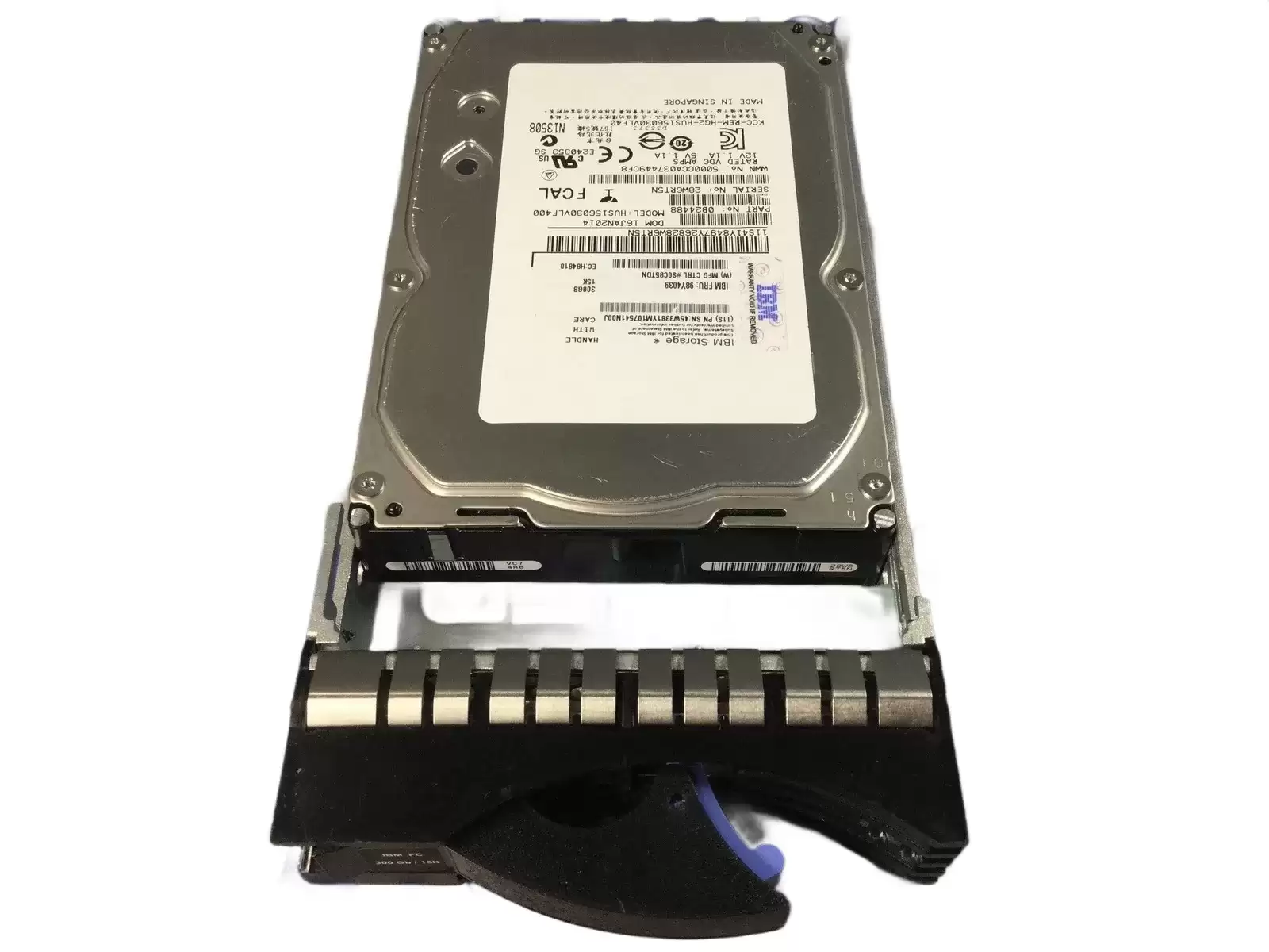 IBM 98Y4039 300GB 15000RPM Fibre Channel 3.5inch Internal Hard Drive for DS8000