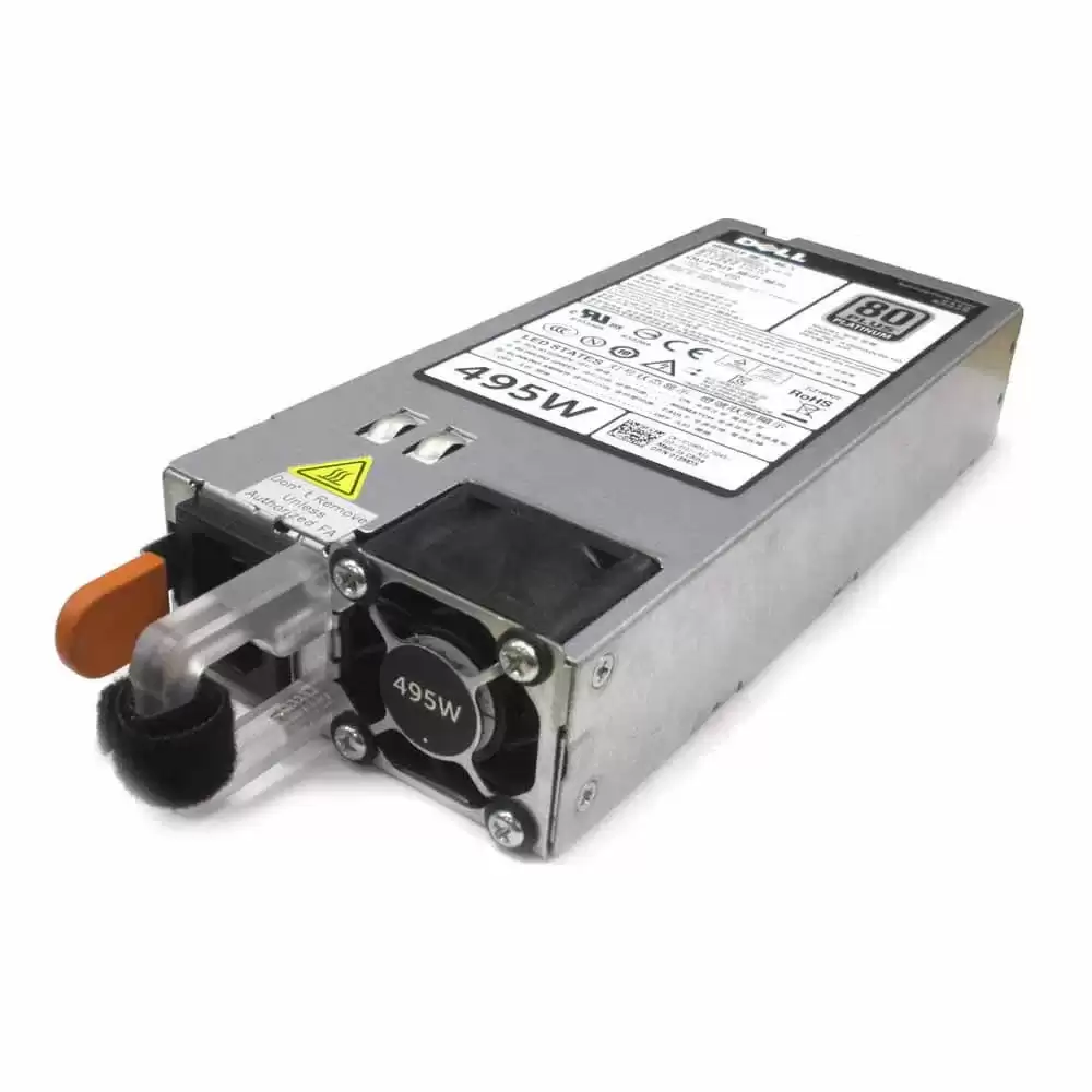 Dell 13MD5 495-Watts 80 Plus Platinum Hot Swap Redundant Power Supply for PowerEdge T320 T420 and T620