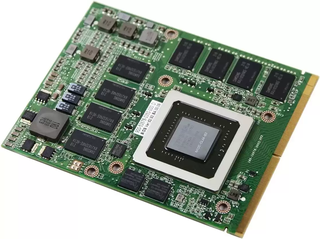 HPE 596062-001 Quadro FX 2800M 1GB GDDR3 MXM 3.0 Video Graphics Card