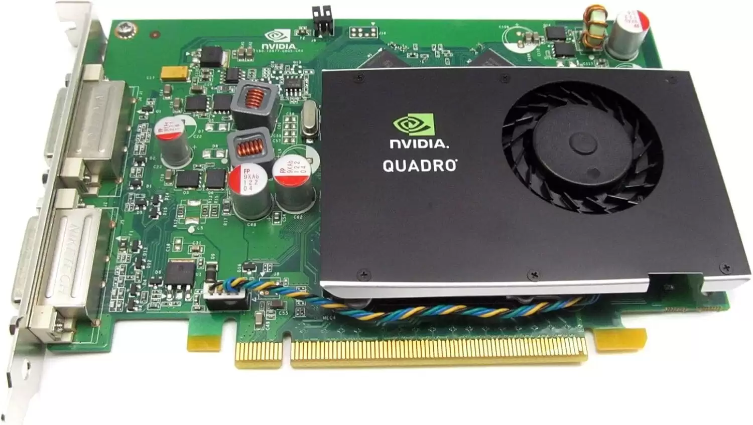 HPE NB763AV Quadro FX 380 256MB GDDR3 SDRAM PCI-Express x16 DisplayPort DVI Video Graphics Card