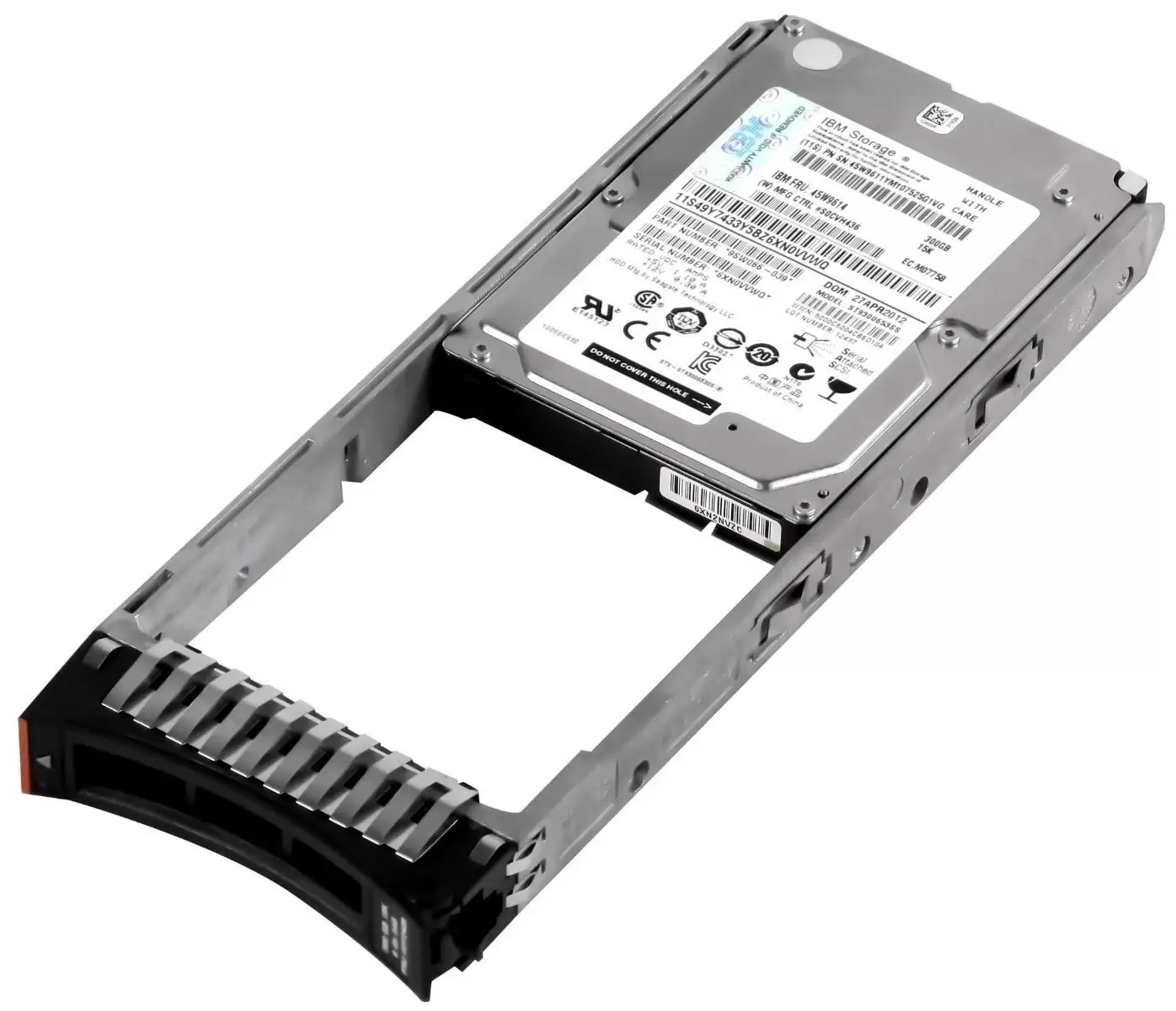 IBM 45W9611 300GB 15000RPM SAS 6Gb/s 2.5inch Internal Hard Drive