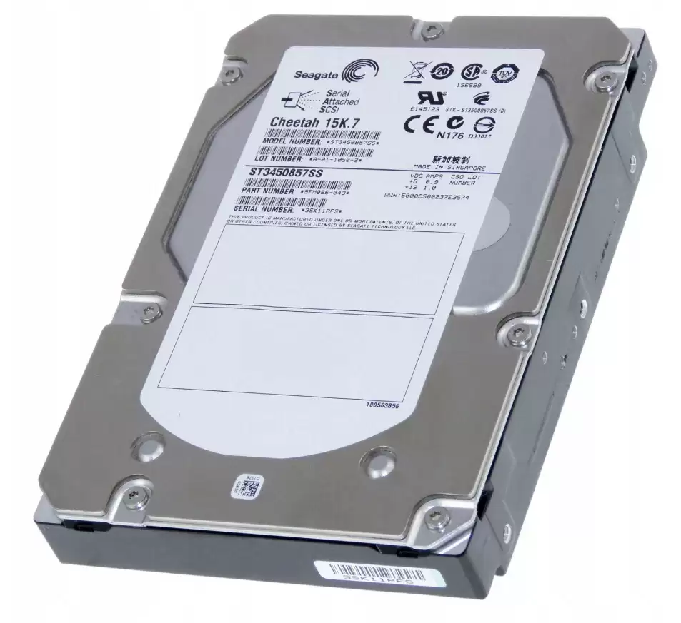 Seagate 9FM066-043 Cheetah 15K.7 450GB 15000RPM SAS 6Gb/s 16MB Cache 3.5inch Internal Hard Drive