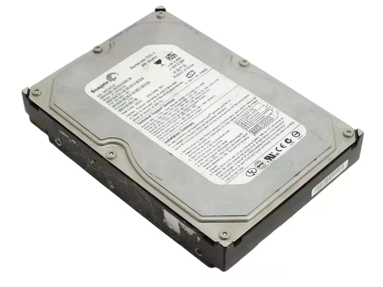 Seagate 9Y7284-301 Barracuda 7200.8 300GB ATA/100 7200RPM 8MB Cache 3.5-inch Internal Hard Drive