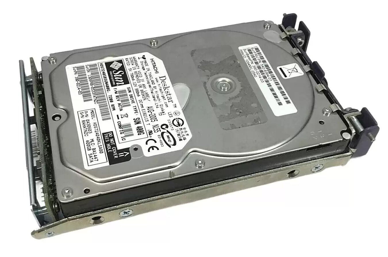Sun 540-6364 400GB 7200RPM SATA 1.5Gb/s 8MB Cache 3.5inch Internal Hard Drive