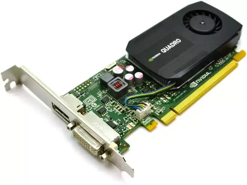 HPE 713379-001 Quadro K600 1GB GDDR3 PCI-Express 2.0 x16 128-Bit DisplayPort DVI Video Graphics Card