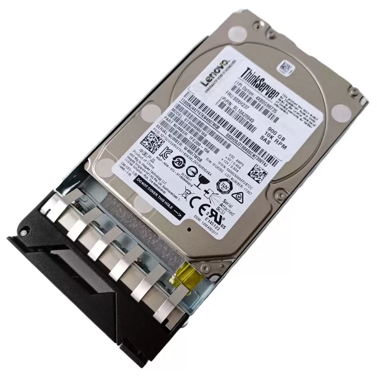 Lenovo 4XB0G88735 900GB 10000RPM SAS 12Gb/s 128MB Cache 2.5inch Internal Hard Drive for ThinkServer G5