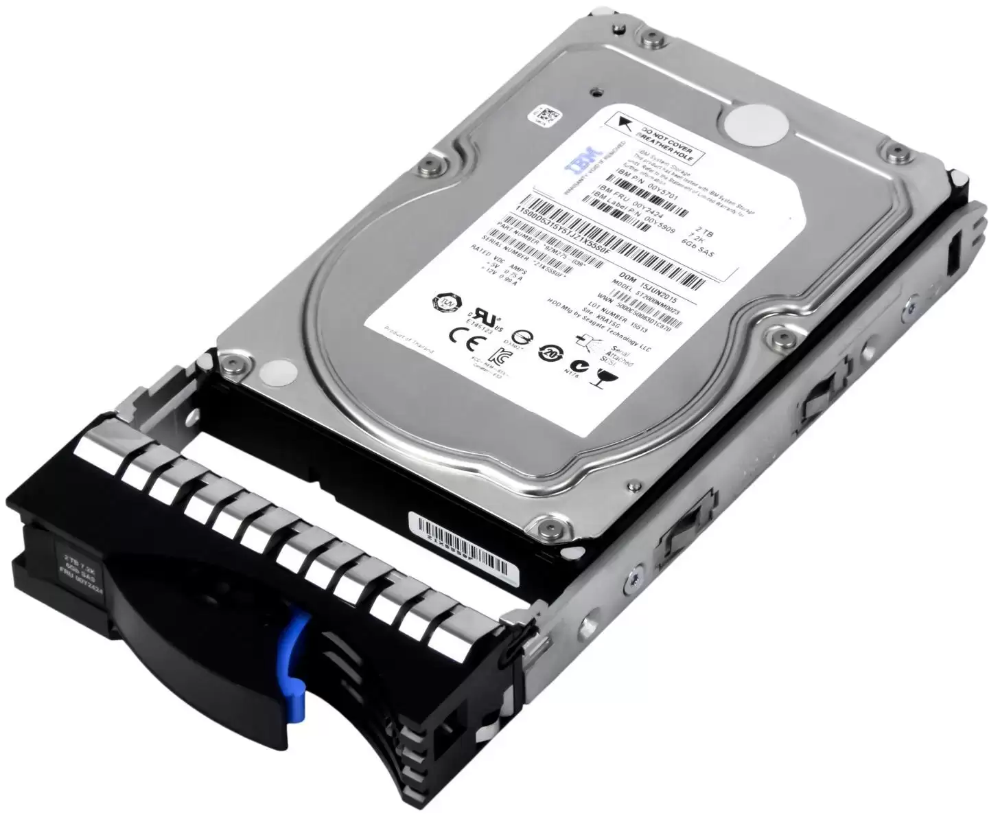IBM 00Y5701 2TB 7200RPM SAS 6Gb/s Hot Swappable G3 NL 3.5inch Internal Hard Drive