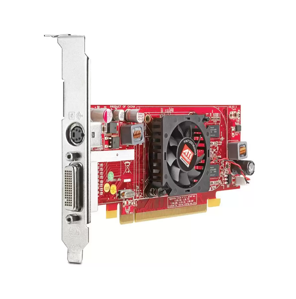 HPE SG764AA Radeon HD 4550 DH 512MB GDDR3 SDRAM PCI-Express x16 64-Bit Dual Head DVI Video Graphics Card