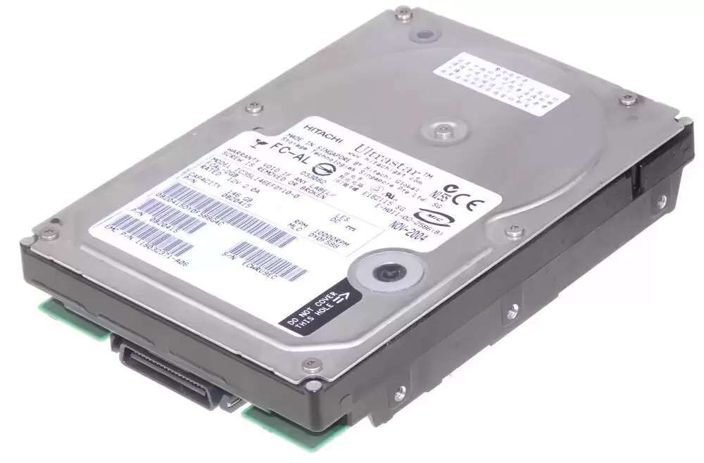 Hitachi IC35L146EFDY10-0 Ultrastar 146GB 10000RPM Fibre Channel 2Gb/s 8MB Cache 3.5inch Internal Hard Drive
