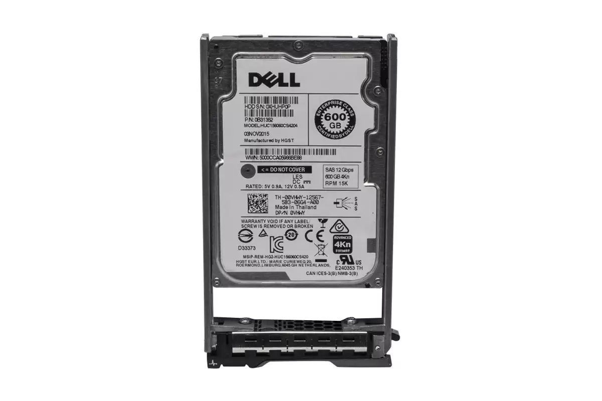 HGST 0B31352 Ultrastar C15K600 600GB SAS 12Gbps 15000RPM (SE / 512e) 128MB Cache 2.5-inch Internal Hard Drive