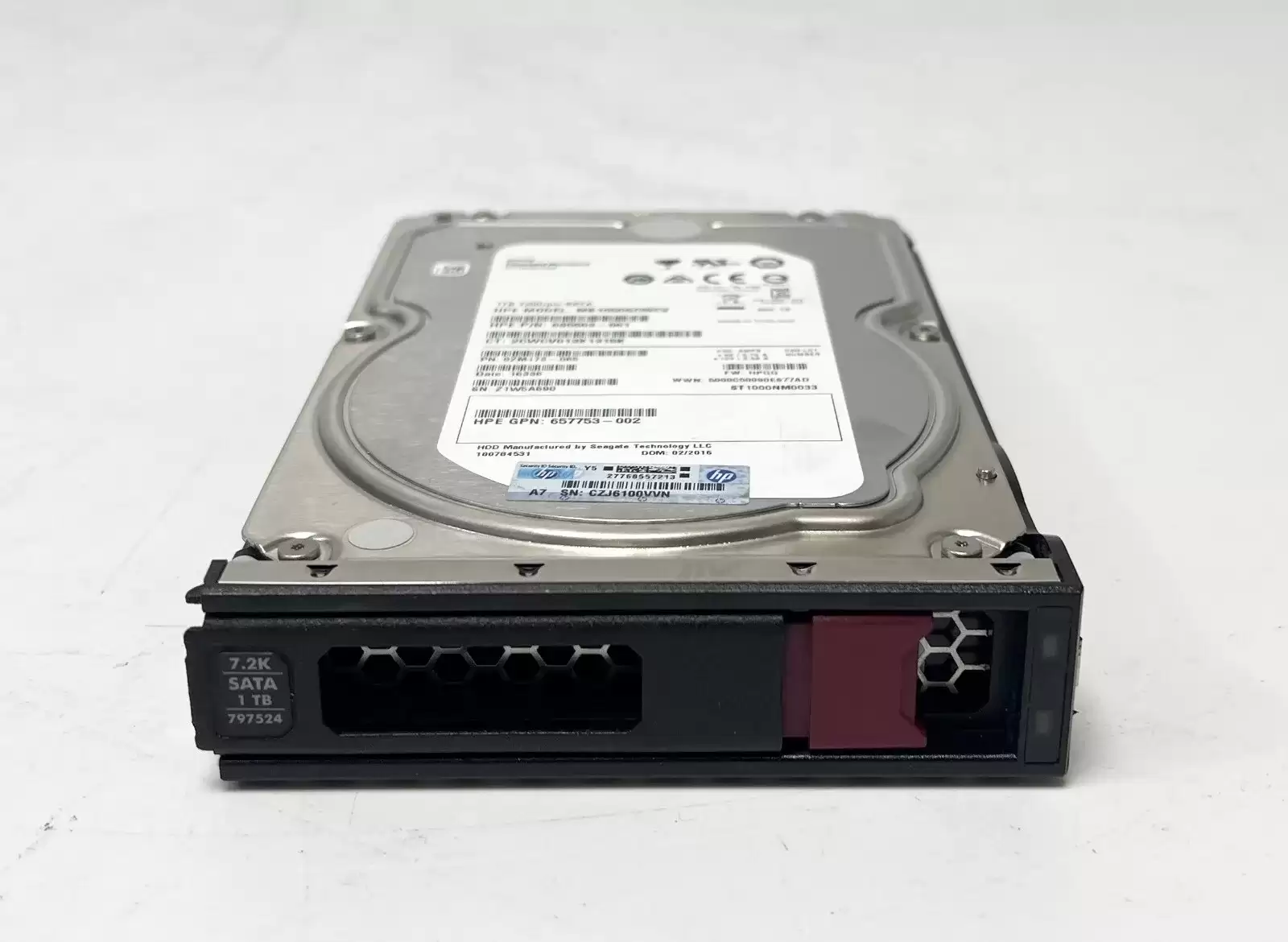HPE 797275-B21 1TB SATA 6Gb/s Midline 7200RPM 3.5-inch Internal Hard Drive