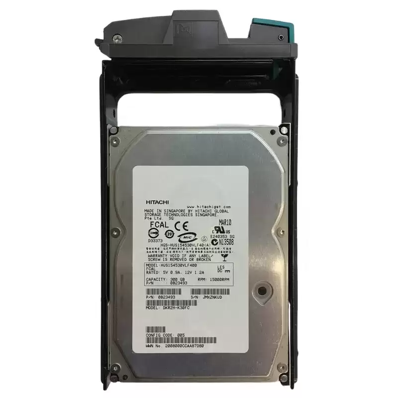 Hitachi 0B23493 Ultrastar 15K450 300GB Fibre Channel 4Gb/s 15000RPM 16MB Cache 3.5inch Internal Hard Drive