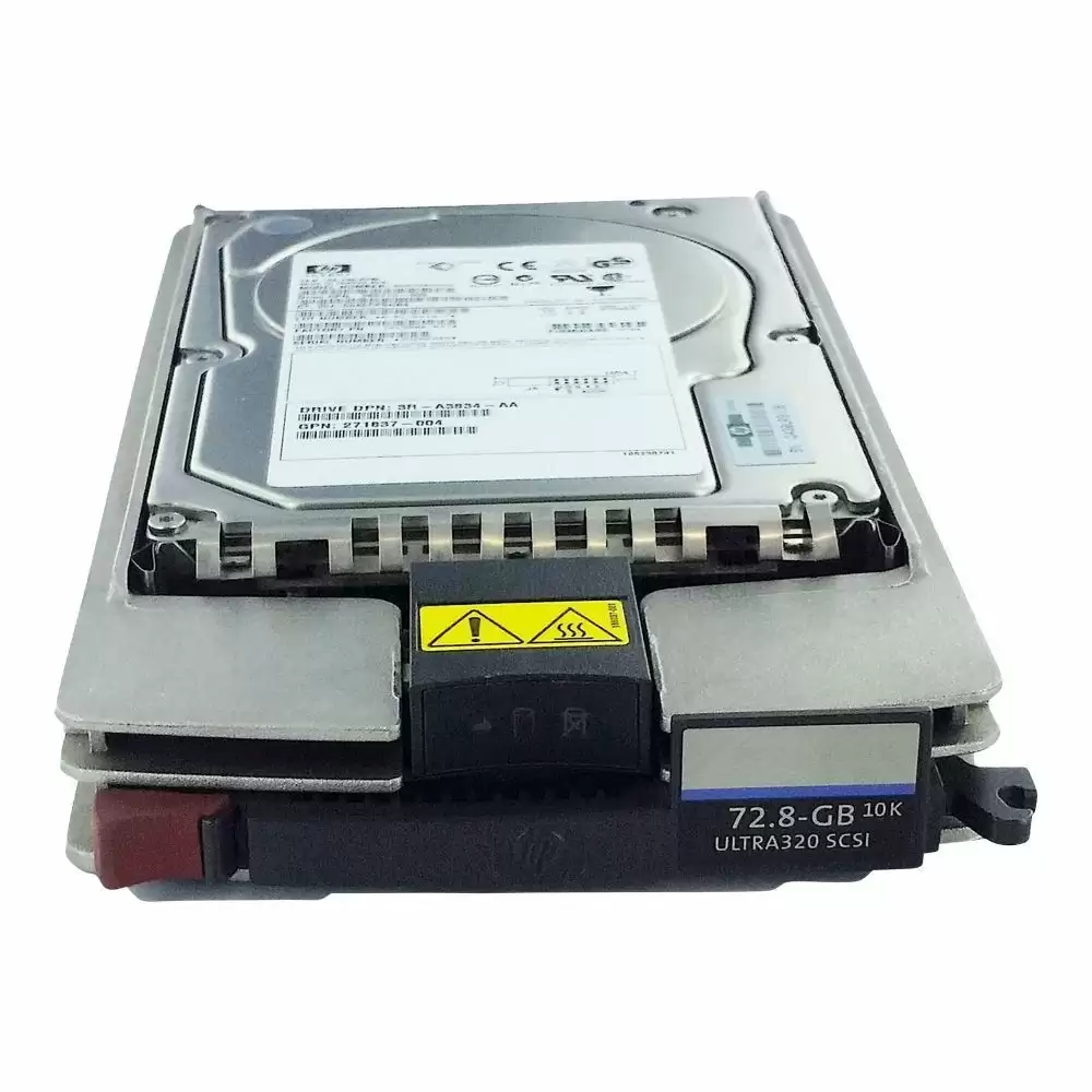 HPE 271837-004 72.8GB Ultra-320 SCSI 80-Pin LVD Hot Swap 10000RPM 3.5-inch Internal Hard Drive