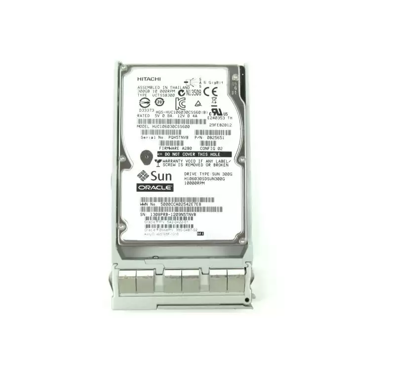 Sun 542-0422-01 300GB SAS 6Gb/s 10000RPM 64MB Cache 2.5inch Internal Hard Drive with Tray