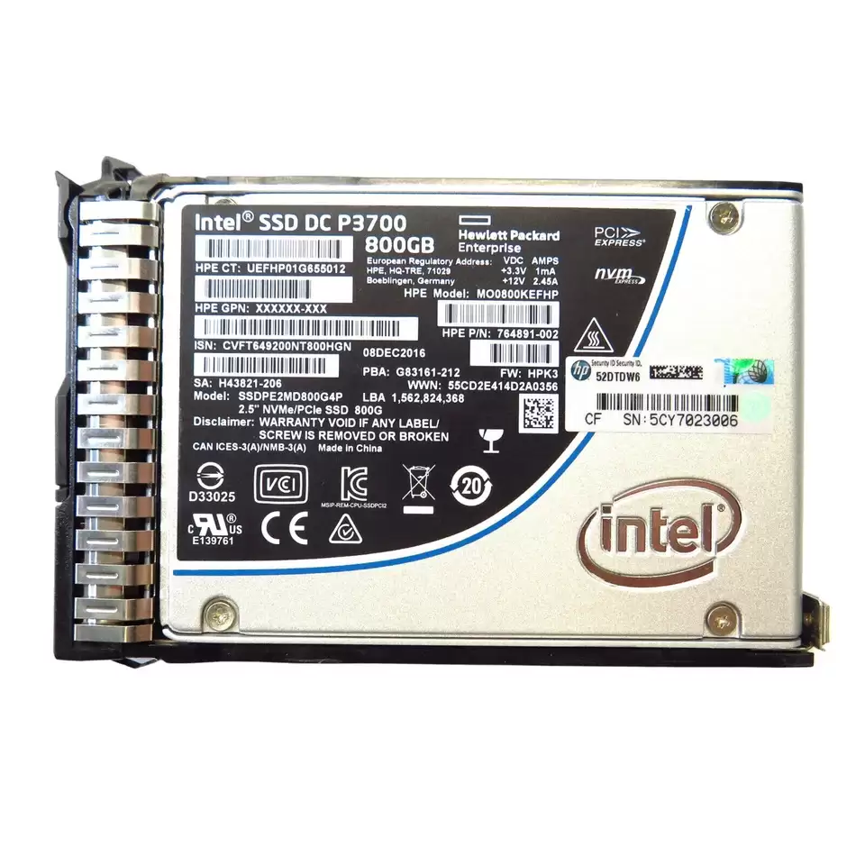 HPE 764891-002 800GB SAS 6Gb/s 2.5-inch Solid State Drive