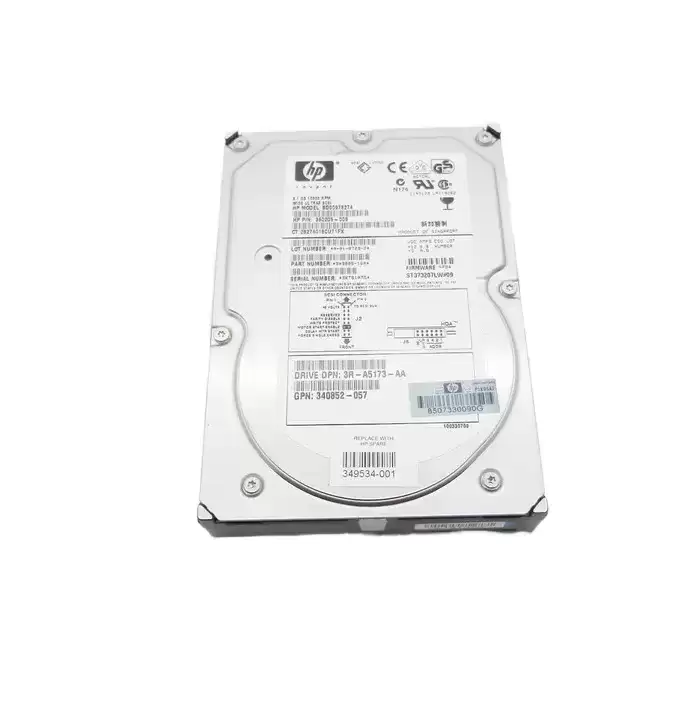 HPE 340852-057 9.1GB 10000RPM Ultra160 SCSI 68Pin 3.5inch Internal Hard Drive