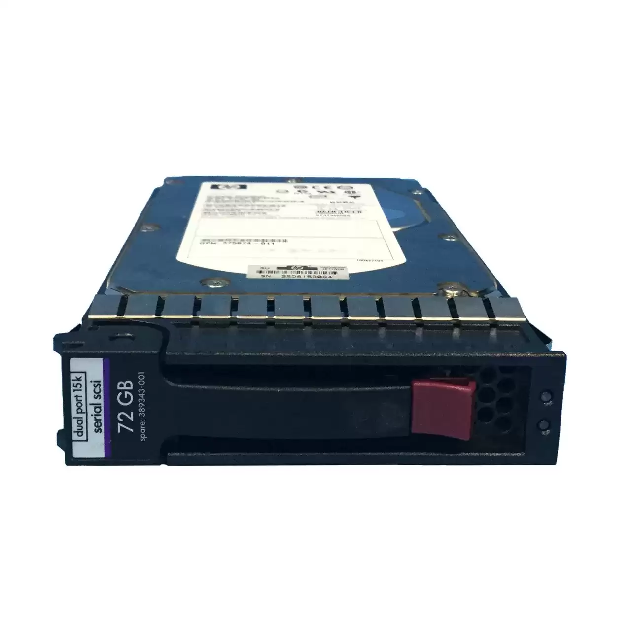 HPE 389343-001 72GB SAS 3Gb/s Dual Port Hot Swap 15000RPM 3.5-inch Internal Hard Drive