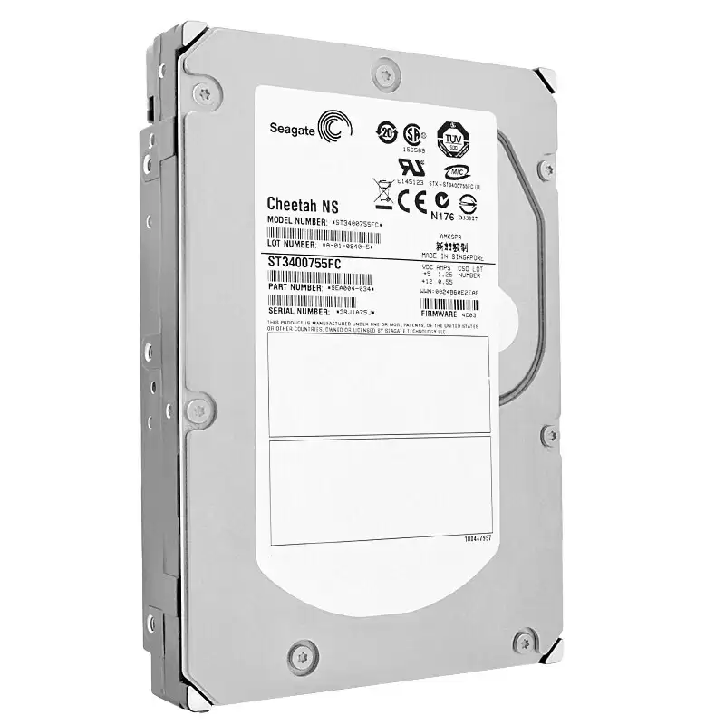 Seagate ST3400755FC Cheetah NS 400GB Fibre Channel 4Gb/s 10000RPM 16MB Cache 3.5-inch Internal Hard Drive