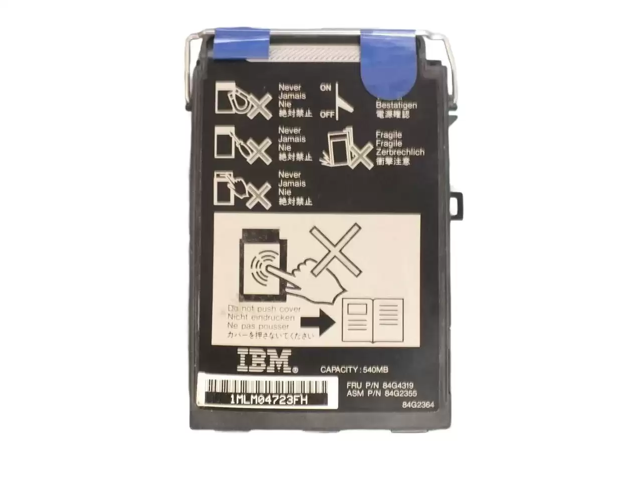 IBM 84G4319 Travelstar LP 540MB ATA/IDE 4000RPM 64KB Cache 2.5-inch Internal Hard Drive