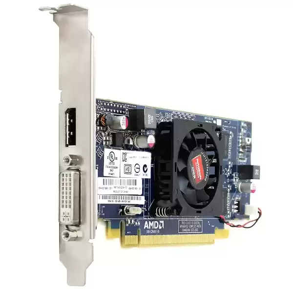 HPE 637183-001 Radeon HD 6450 512MB GDDR3 PCI-Express 2.0 x16 DisplayPort DVI Video Graphics Card