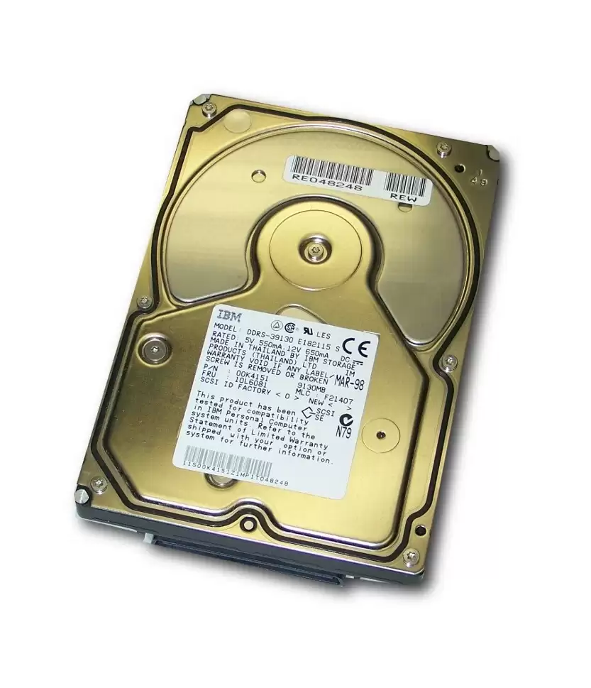 IBM 00K4151 Ultrastar 9ES 9.1GB 7200RPM Ultra Wide SCSI 80Pin 512KB Cache 3.5inch Internal Hard Drive