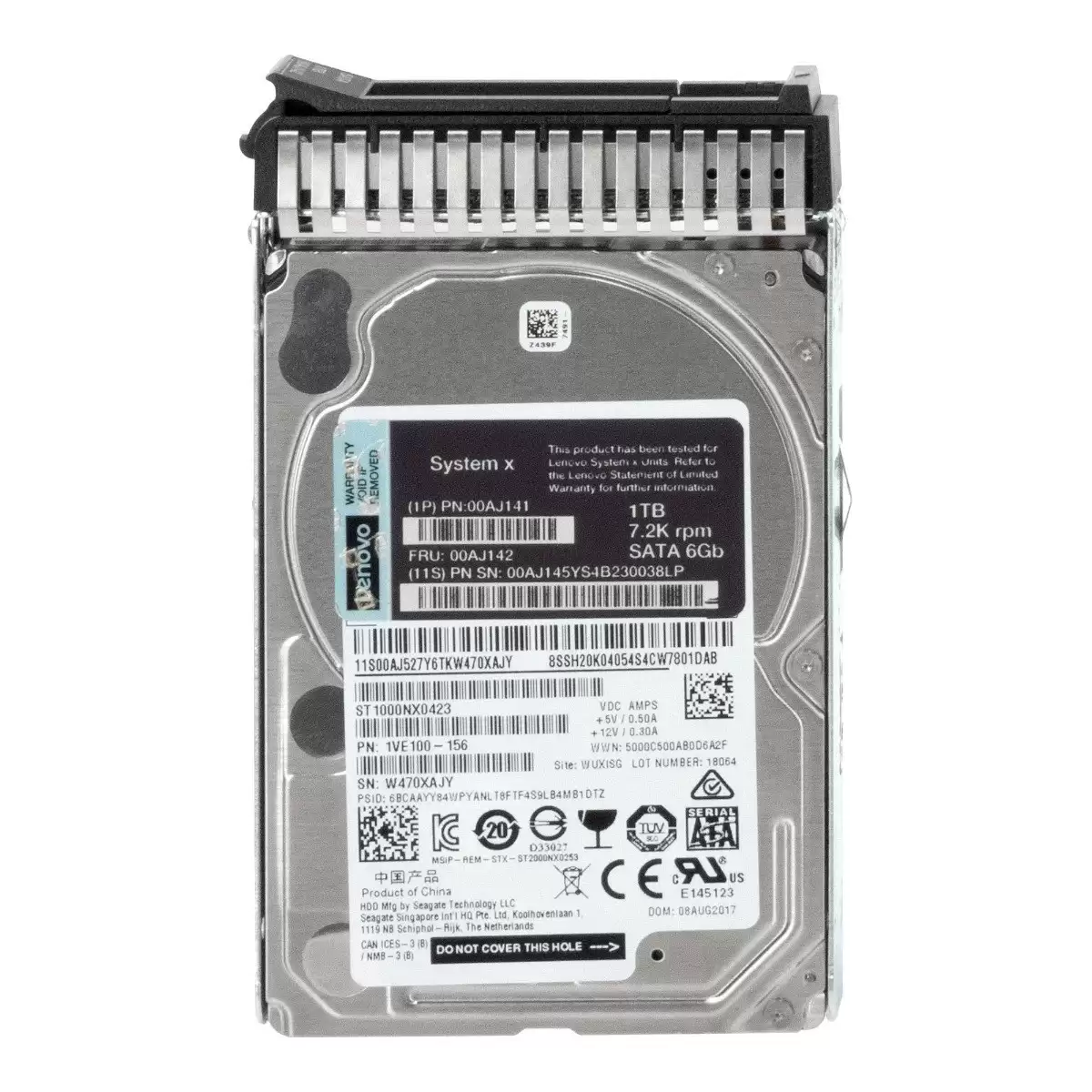 Lenovo 00AJ142 1TB SATA 6Gb/s 7200RPM 2.5inch Internal Hard Drive