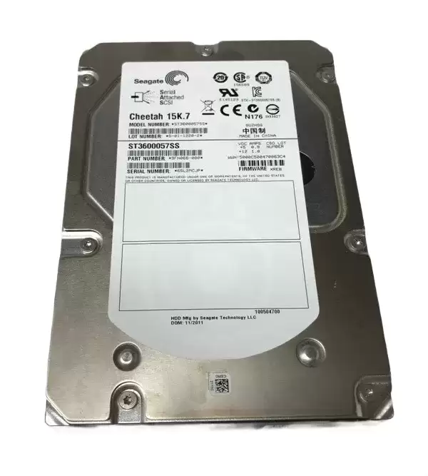 Seagate ST3600057SS Cheetah 15K.7 600GB SAS 6Gb/s 15000RPM 16MB Cache (512n) 3.5inch Internal Hard Drive