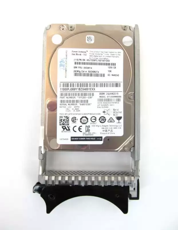 IBM 00E8613 1TB 10000RPM SAS 6.0 Gbps 2.5 64MB Cache Internal Hard Drive